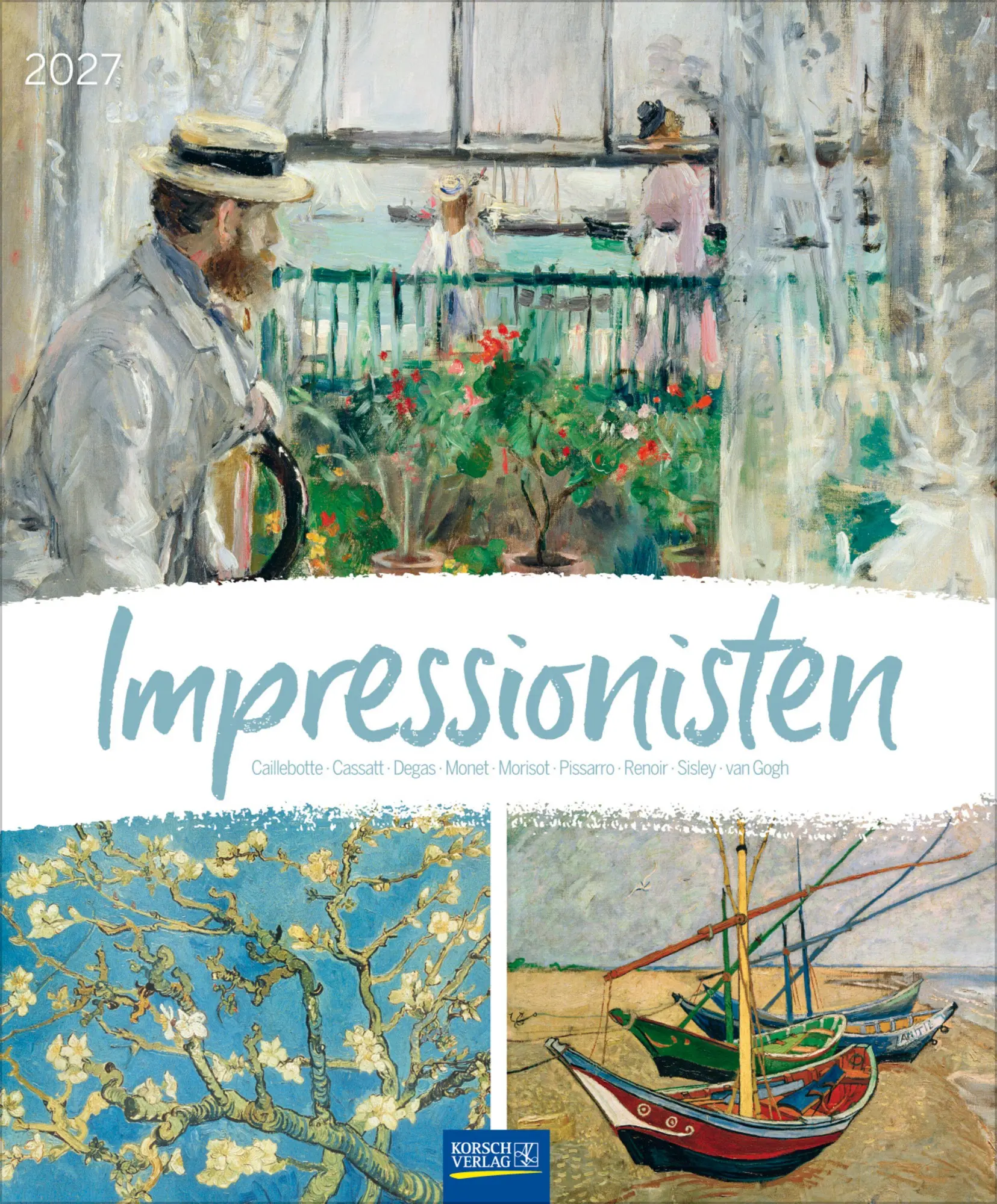 Cover: 9783819300103 | Impressionisten 2027 | Verlag Korsch | Kalender | Spiralbindung | 2027