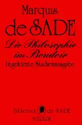 Cover: 9783875360103 | Die Philosophie im Boudoir oder Die Lasterhaften Lehrmeister | Sade