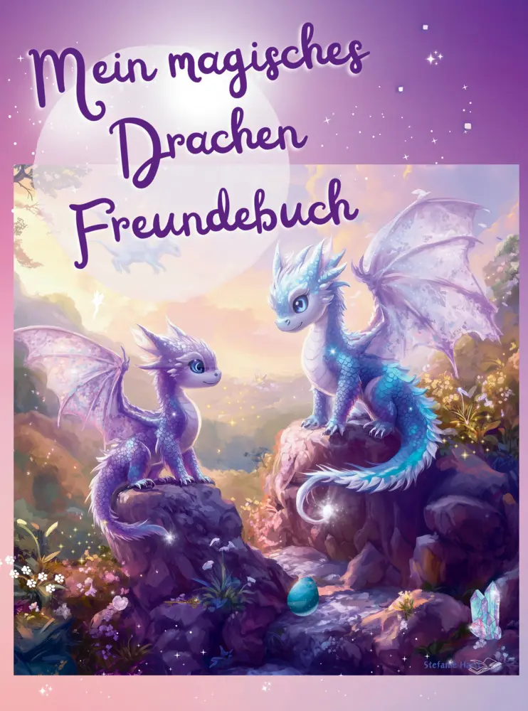 Cover: 9789403800103 | Mein magisches Drachen Freundebuch | Stefanie Hartl | Taschenbuch