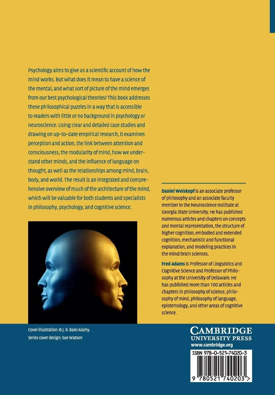 Rückseite: 9780521740203 | An Introduction to the Philosophy of Psychology | Weiskopf (u. a.)