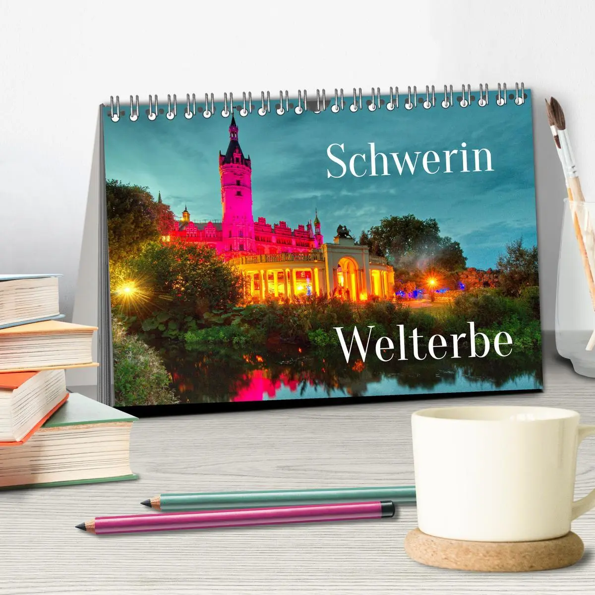 Bild: 9783457260203 | Schwerin - Welterbe (Tischkalender 2026 DIN A5 quer), CALVENDO...
