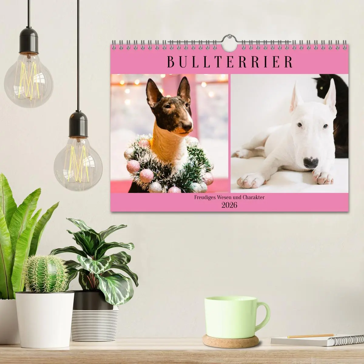 Bild: 9783457570203 | Bullterrier. Freudiges Wesen und Charakter (Wandkalender 2026 DIN...