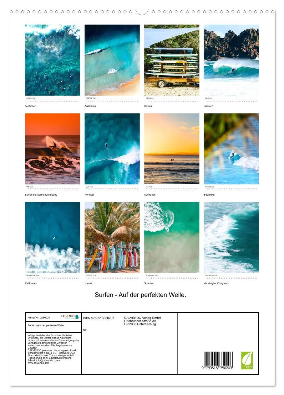 Bild: 9783516350203 | Surfen - Auf der perfekten Welle. (hochwertiger Premium...