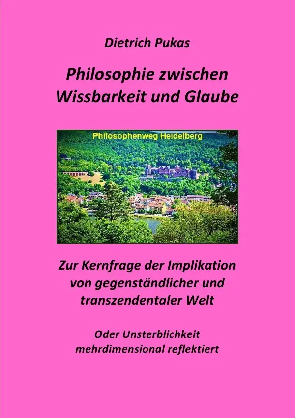Cover: 9783746720203 | Philosophie zwischen Wissbarkeit und Glaube | Dietrich Pukas | Buch