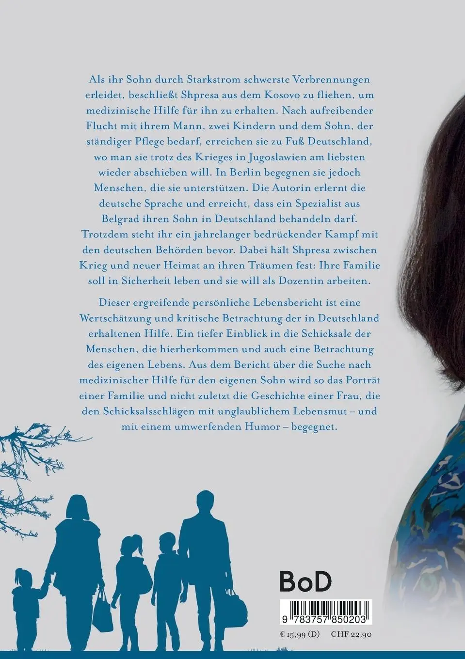Rückseite: 9783757850203 | Die Bürde der Hoffnung | Shpresa Macula | Taschenbuch | Paperback