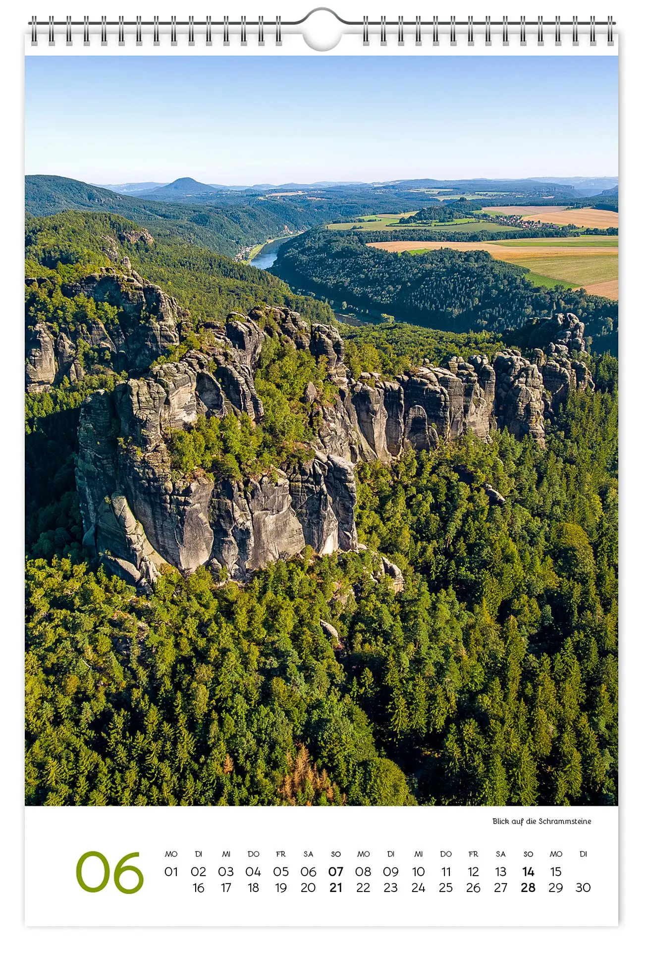 Bild: 9783910680203 | Kalender Dresden und Sächsische Schweiz 2026 | Peter Schubert | 2026