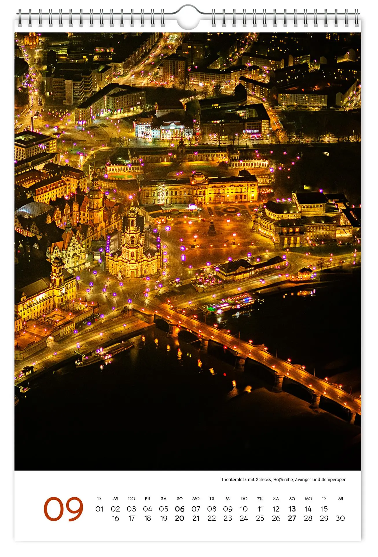 Bild: 9783910680203 | Kalender Dresden und Sächsische Schweiz 2026 | Peter Schubert | 2026