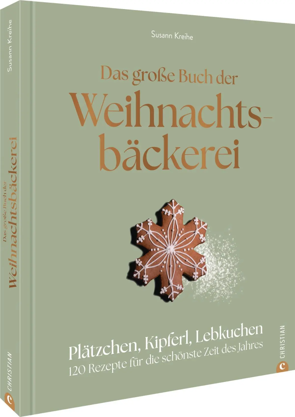 Cover: 9783989510203 | Das große Buch der Weihnachtsbäckerei | Susann Kreihe | Buch | 256 S.