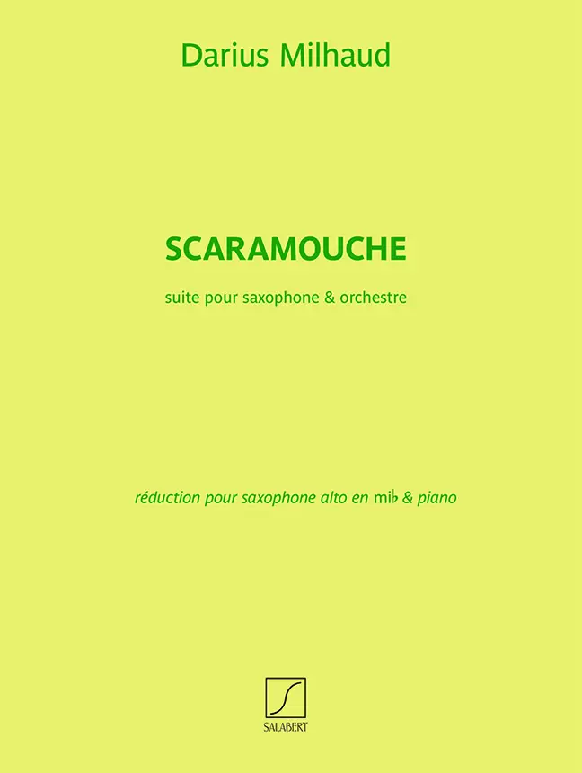 Cover: 9790048060203 | Scaramouche | Darius Milhaud | Buch | Editions Salabert