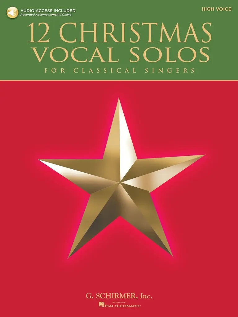 Cover: 884088600303 | 12 Christmas Vocal Solos for Classical Singers | Buch | Buch + CD