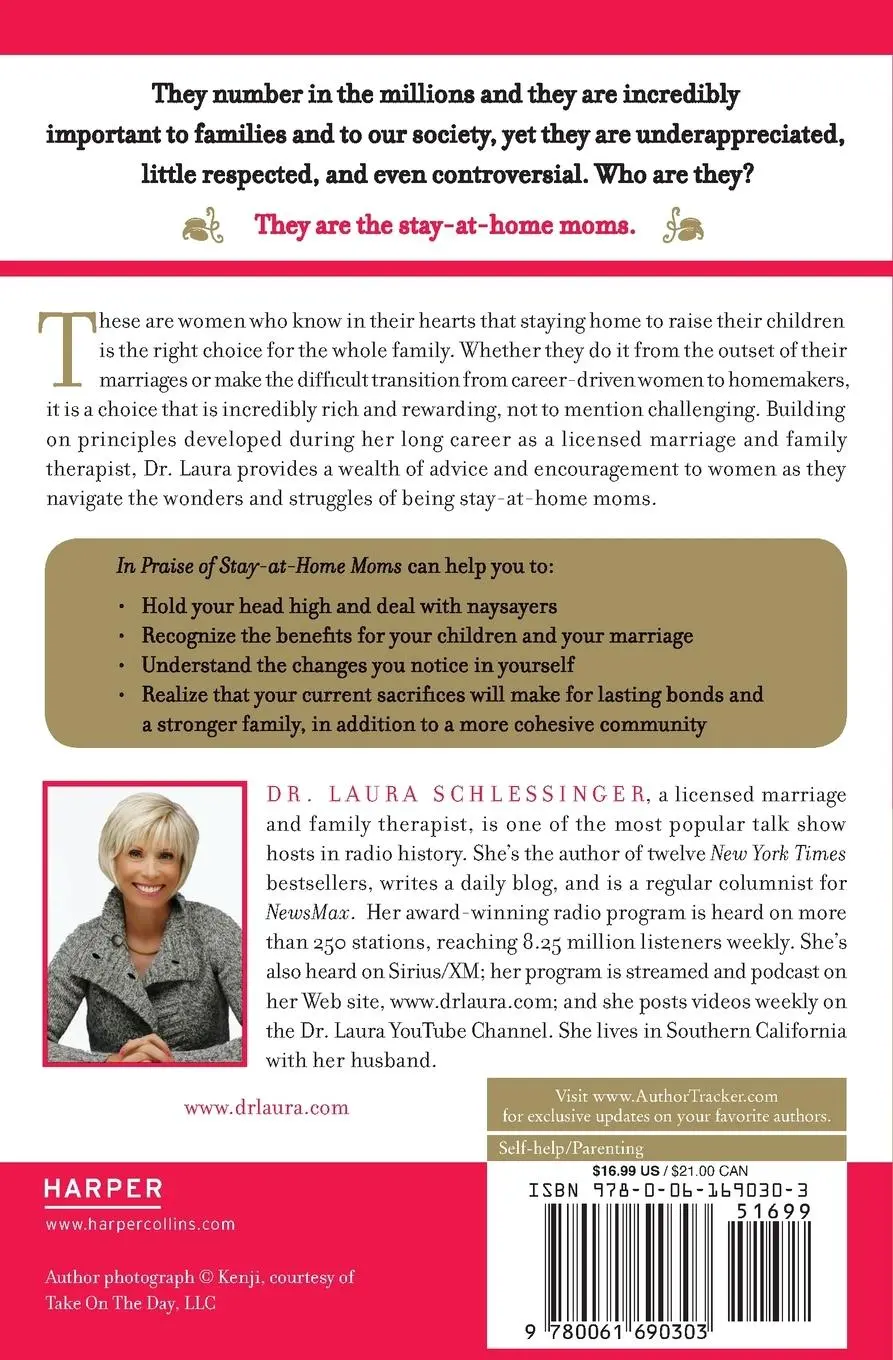 Rückseite: 9780061690303 | In Praise of Stay-At-Home Moms | Schlessinger Laura | Taschenbuch