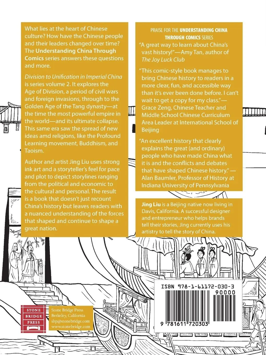 Rückseite: 9781611720303 | Division to Unification in Imperial China | Jing Liu | Taschenbuch