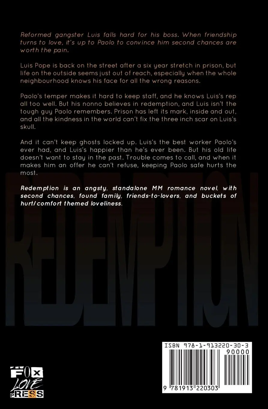 Rückseite: 9781913220303 | Redemption | Garrett Leigh | Taschenbuch | Englisch | 2020