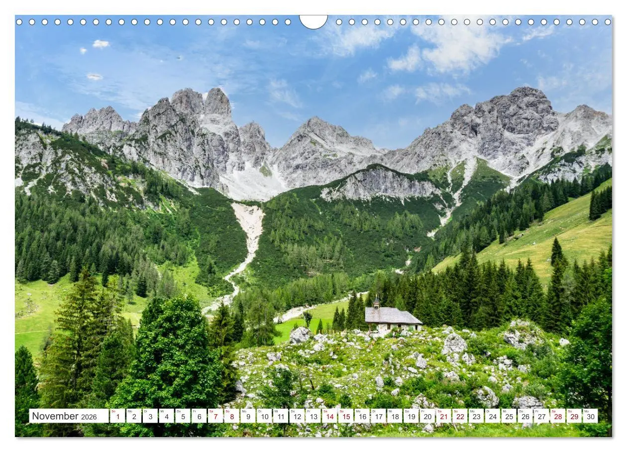 Bild: 9783457630303 | Das wunderbare Ramsau am Fuße des Dachsteins (Wandkalender 2026 DIN...