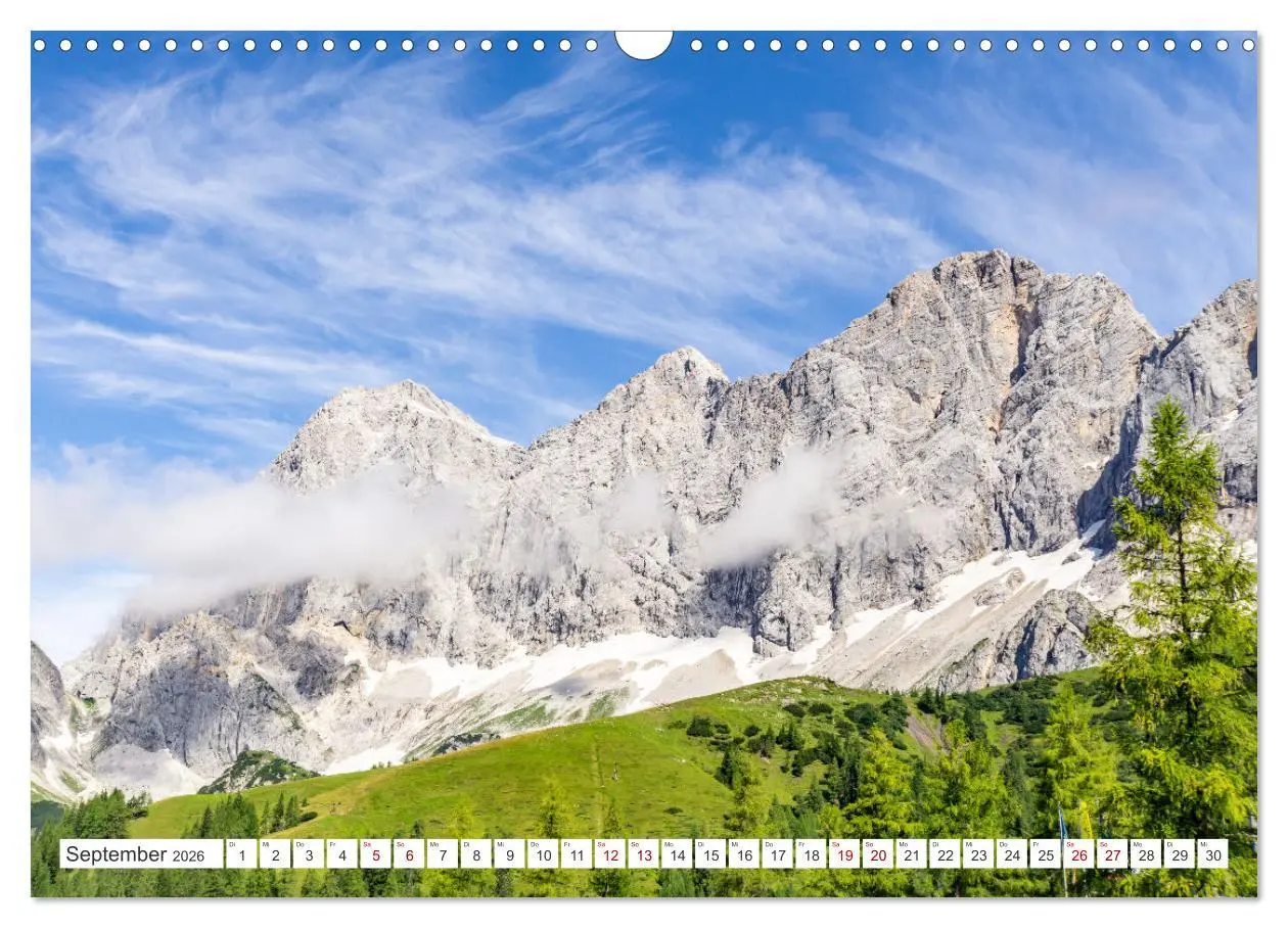 Bild: 9783457630303 | Das wunderbare Ramsau am Fuße des Dachsteins (Wandkalender 2026 DIN...