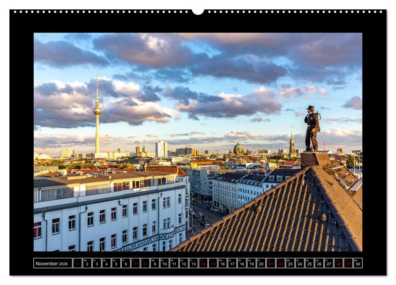 Bild: 9783457700303 | Schornsteinfeger über Berlin - Die Glücksbringer auf den Dächern...