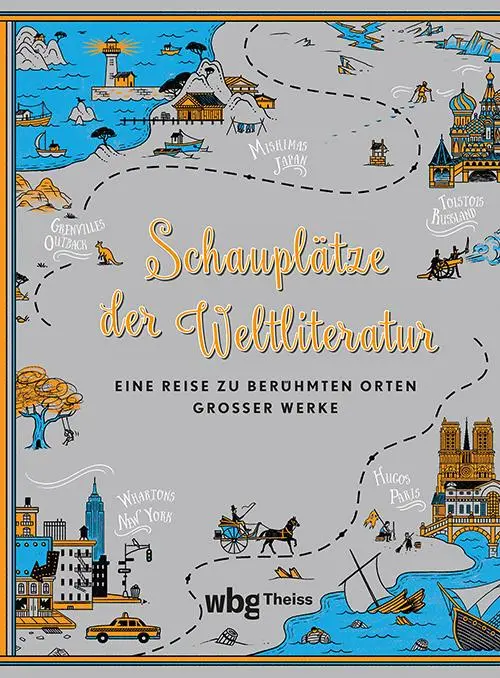 Cover: 9783534610303 | Schauplätze der Weltliteratur | John Sutherland | Buch | 256 S. | 2025