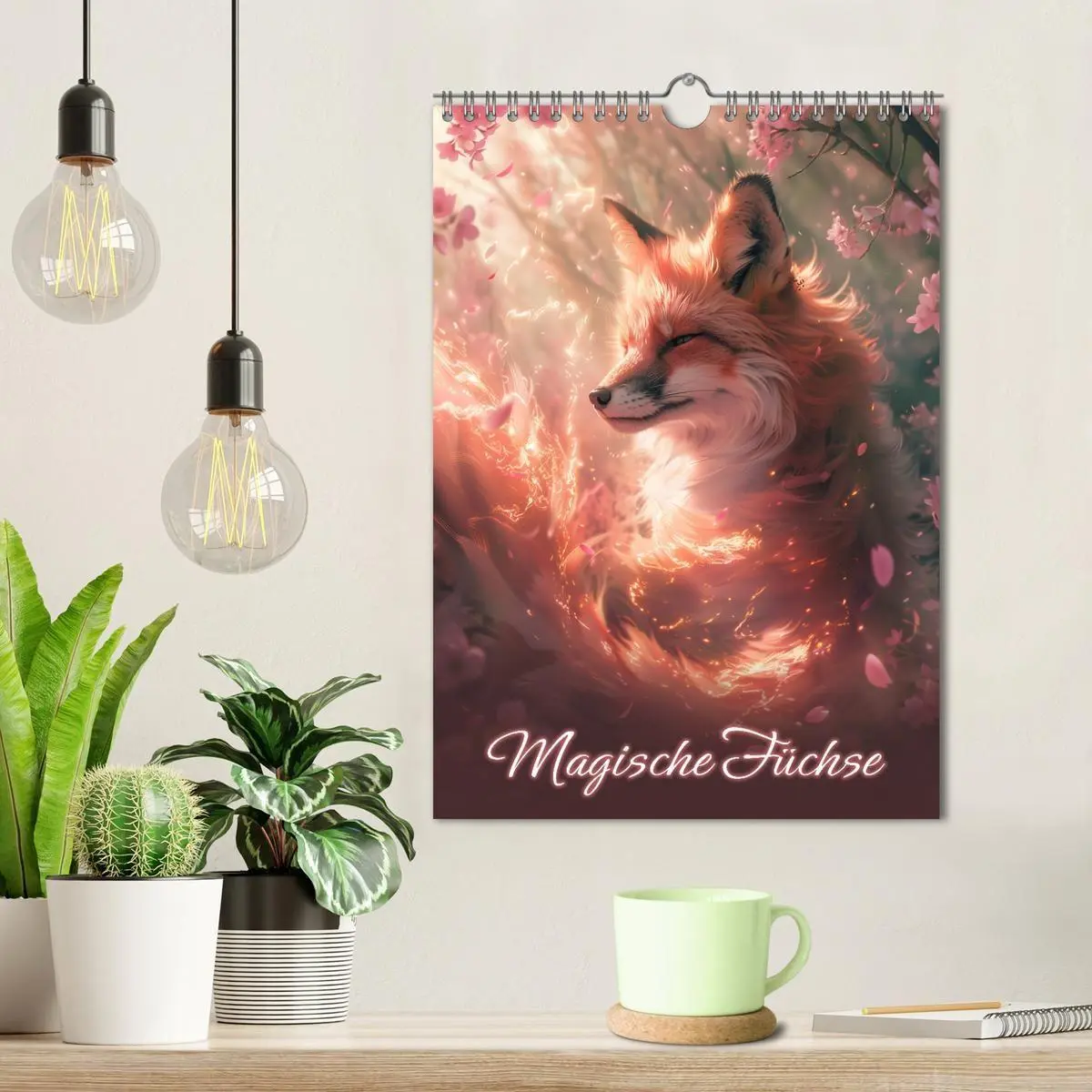 Bild: 9783594250303 | Magische Füchse (Wandkalender 2027 DIN A4 hoch), CALVENDO...