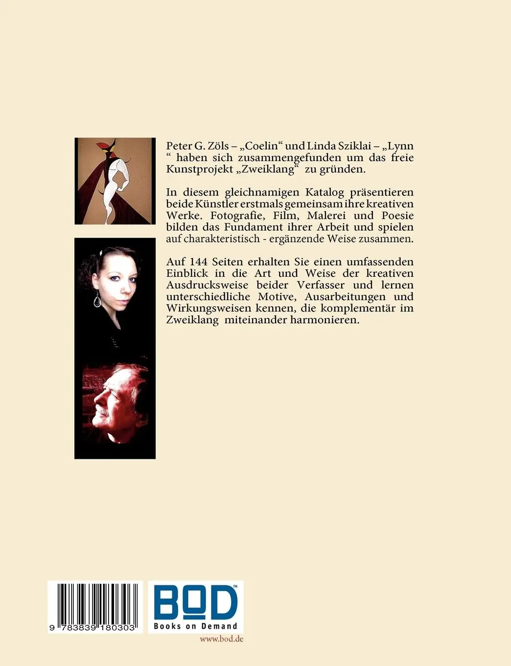 Rückseite: 9783839180303 | Zweiklang | Lynn Skiklai (u. a.) | Taschenbuch | 144 S. | Deutsch