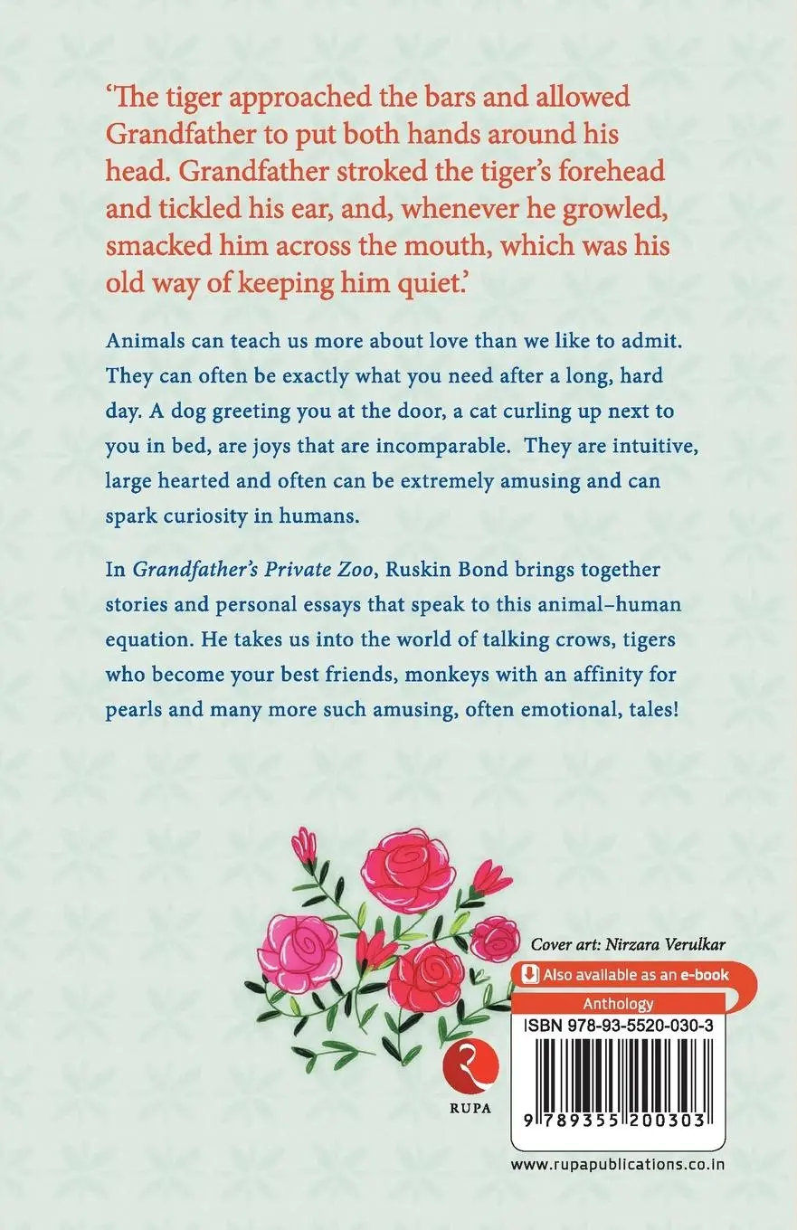 Rückseite: 9789355200303 | GRANDFATHER'S PRIVATE ZOO | Ruskin Bond | Taschenbuch | Englisch