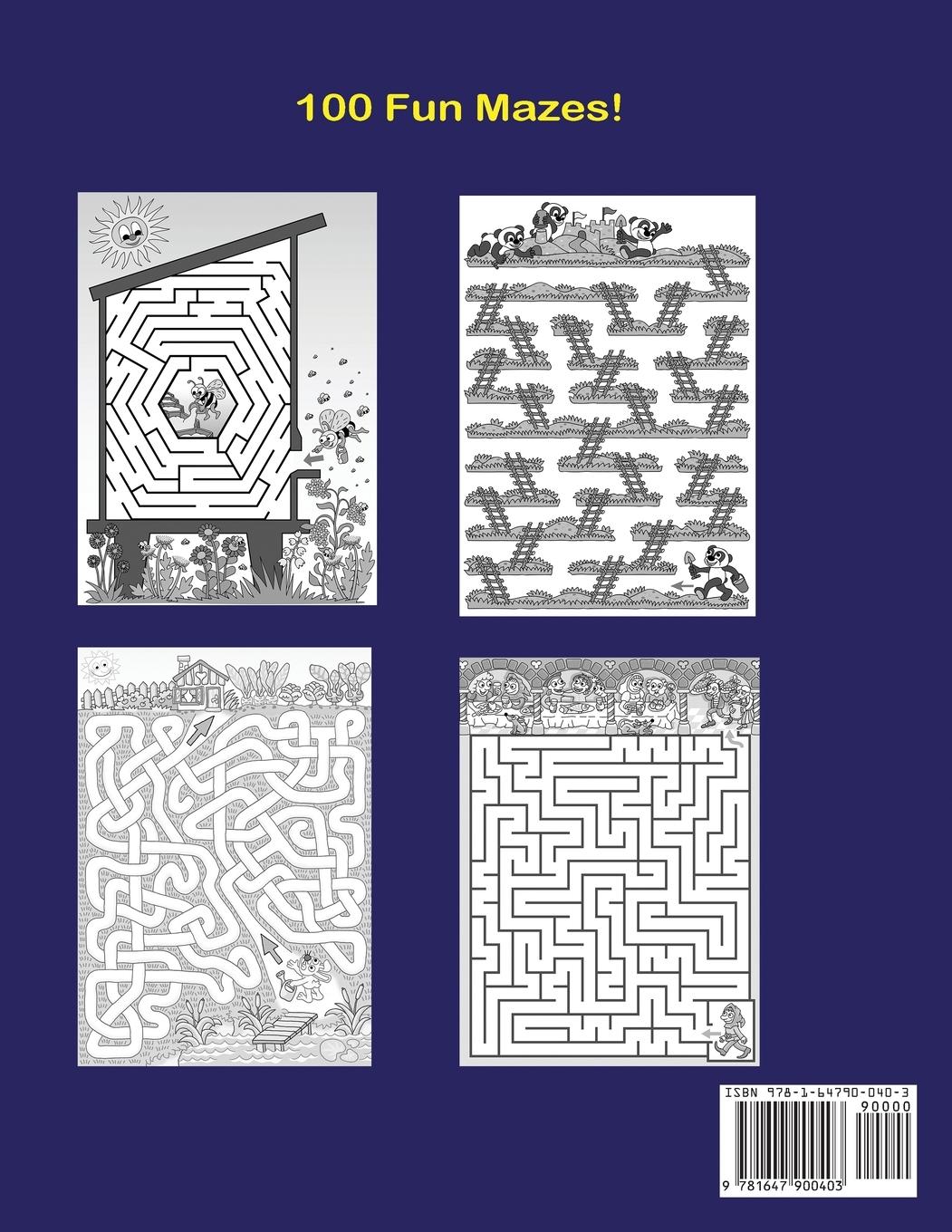 Rückseite: 9781647900403 | The Big Book of Mazes for Kids | Dylanna Press | Taschenbuch | 2020