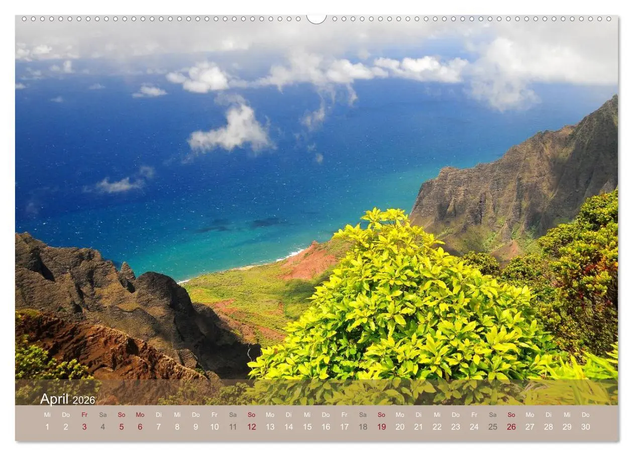 Bild: 9783516190403 | Aloha aus Hawaii (hochwertiger Premium Wandkalender 2026 DIN A2...