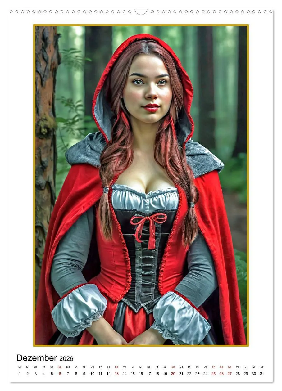 Bild: 9783516260403 | Fantasy-Frauenfiguren (hochwertiger Premium Wandkalender 2026 DIN...