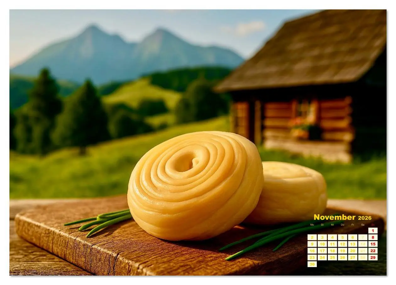 Bild: 9783516640403 | Käse aus aller Welt (hochwertiger Premium Wandkalender 2026 DIN A2...