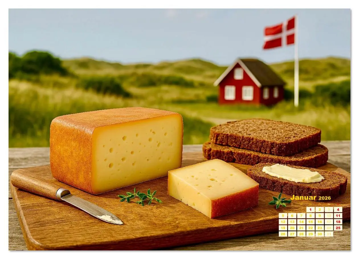 Bild: 9783516640403 | Käse aus aller Welt (hochwertiger Premium Wandkalender 2026 DIN A2...
