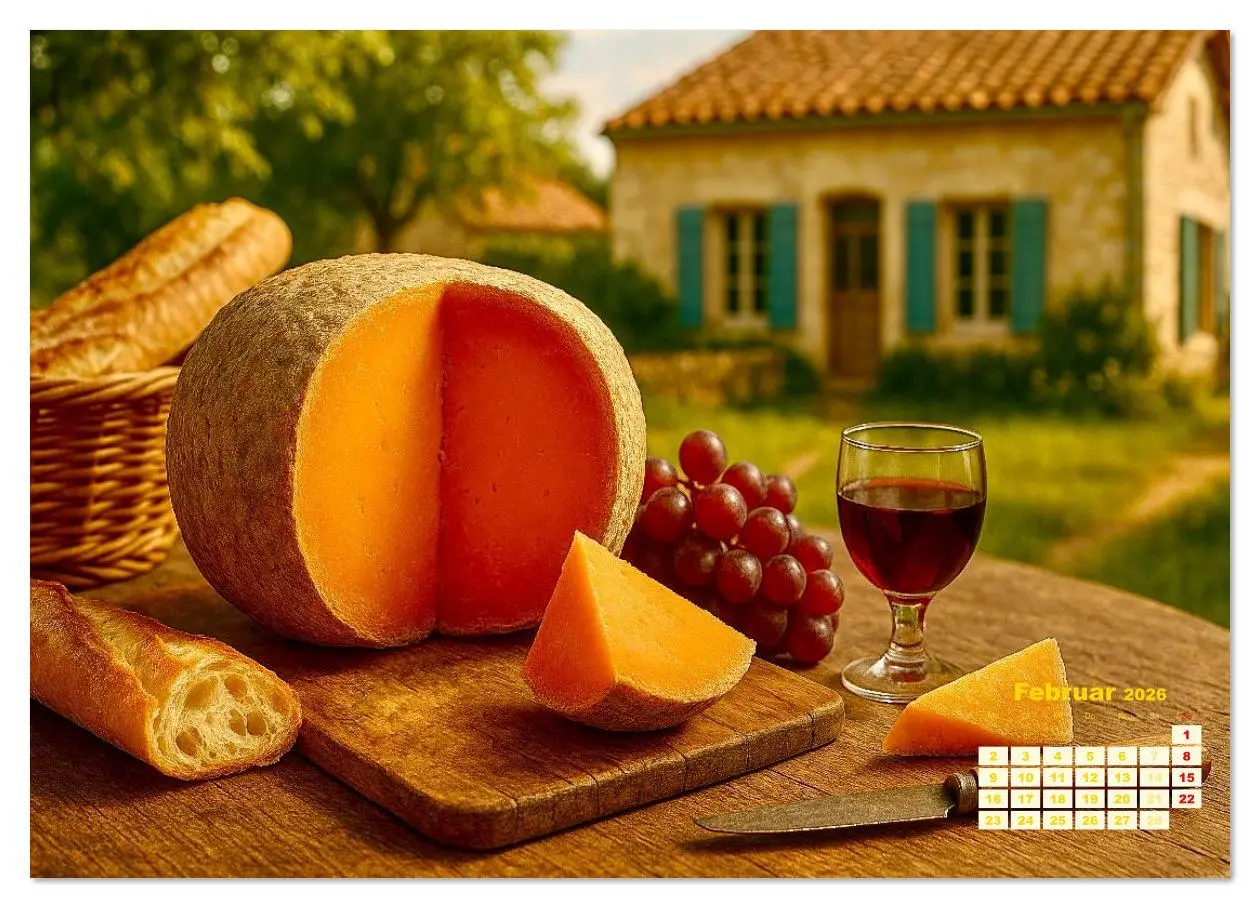Bild: 9783516640403 | Käse aus aller Welt (hochwertiger Premium Wandkalender 2026 DIN A2...