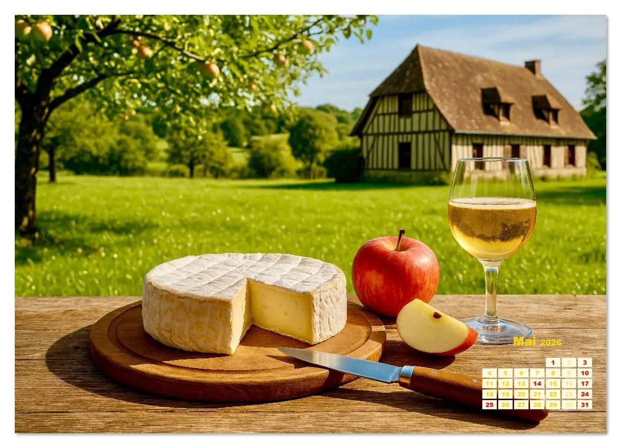 Bild: 9783516640403 | Käse aus aller Welt (hochwertiger Premium Wandkalender 2026 DIN A2...