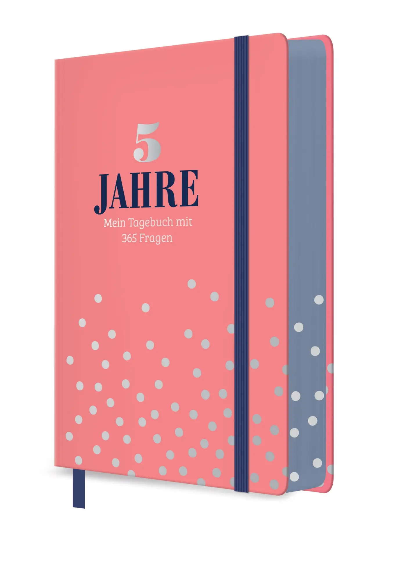Cover: 9783625300403 | 5 Jahre - Mein Tagebuch mit 365 Fragen (rosa mit Polka-Dots) | Neuberg