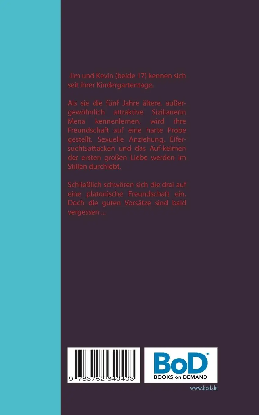 Rückseite: 9783752640403 | Mena | Erste Liebe zu dritt | A. H. Parlak | Taschenbuch | Paperback