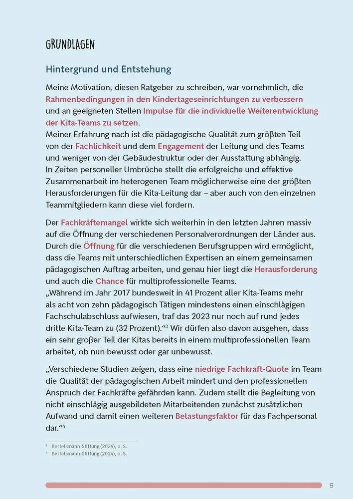 Bild: 9783834670403 | Unser multiprofessionelles Kita-Team | Katrin Rave | Taschenbuch