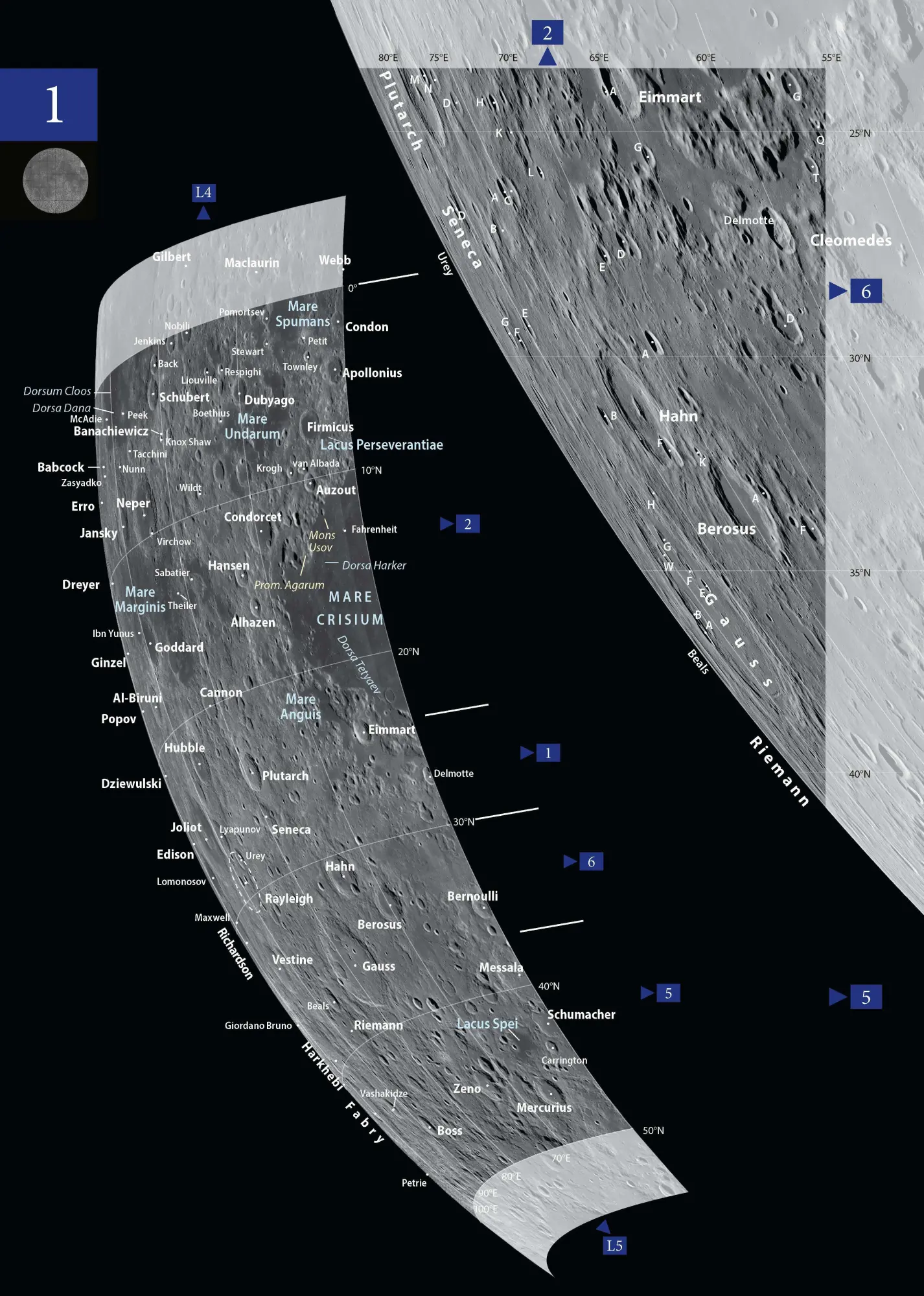 Bild: 9783949370403 | Duplex Moon Atlas | The Next Generation Lunar Atlas | Ronald Stoyan