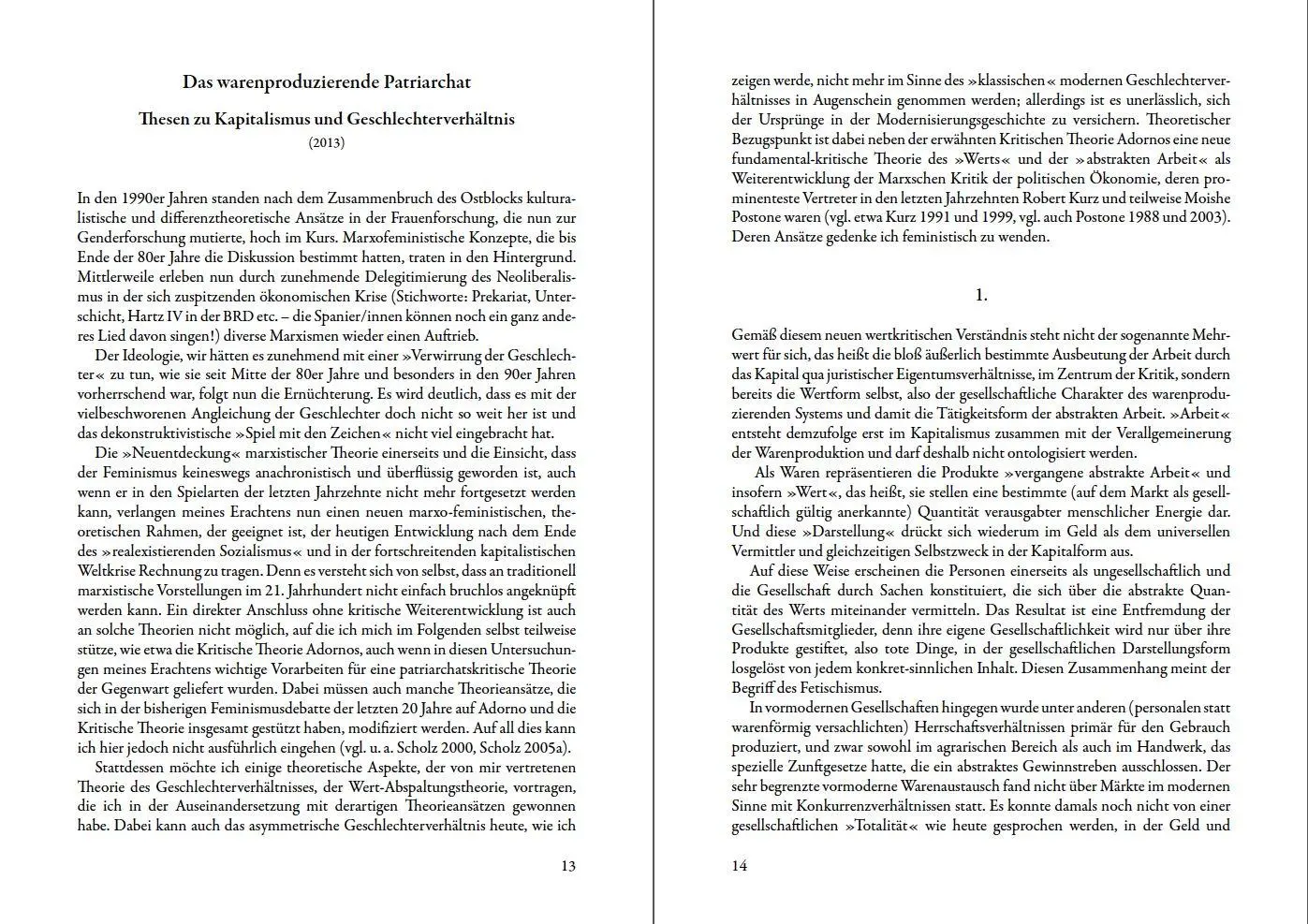 Bild: 9783987370403 | Back to the roots? | Roswitha Scholz | Taschenbuch | 334 S. | Deutsch