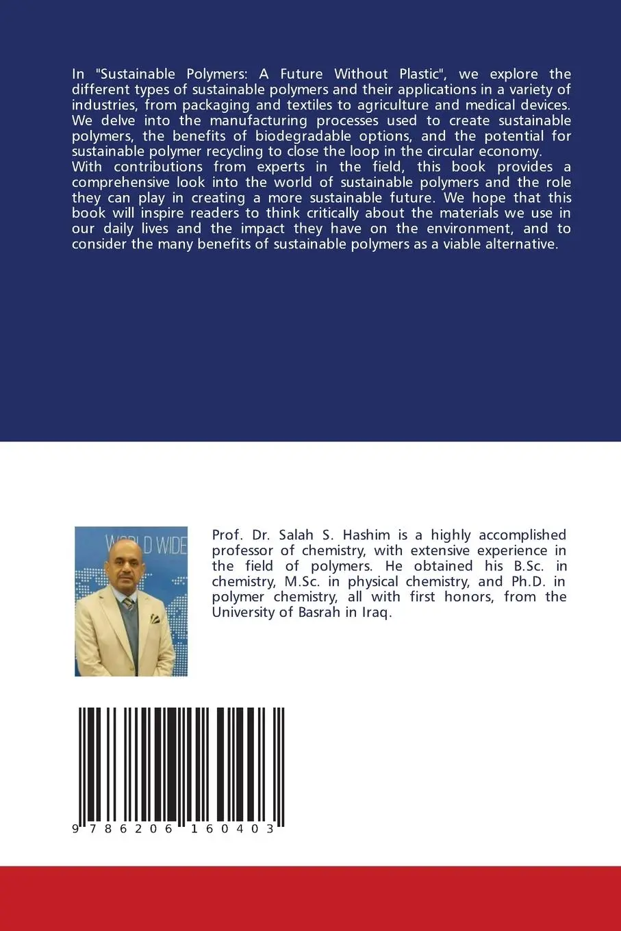 Rückseite: 9786206160403 | Sustainable Polymers: A Future Without Plastic | Salah S. Hashim