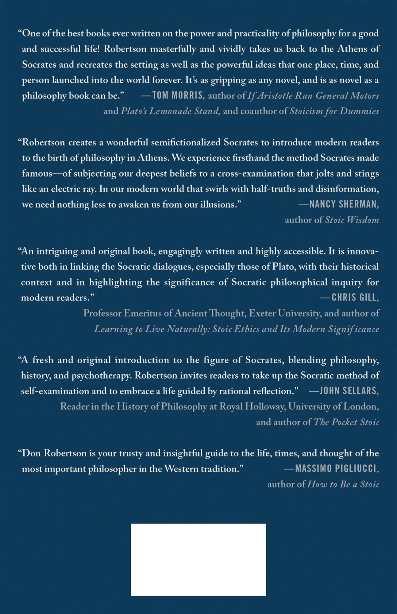 Rückseite: 9781250280503 | How to Think Like Socrates | Donald J Robertson | Buch | Englisch