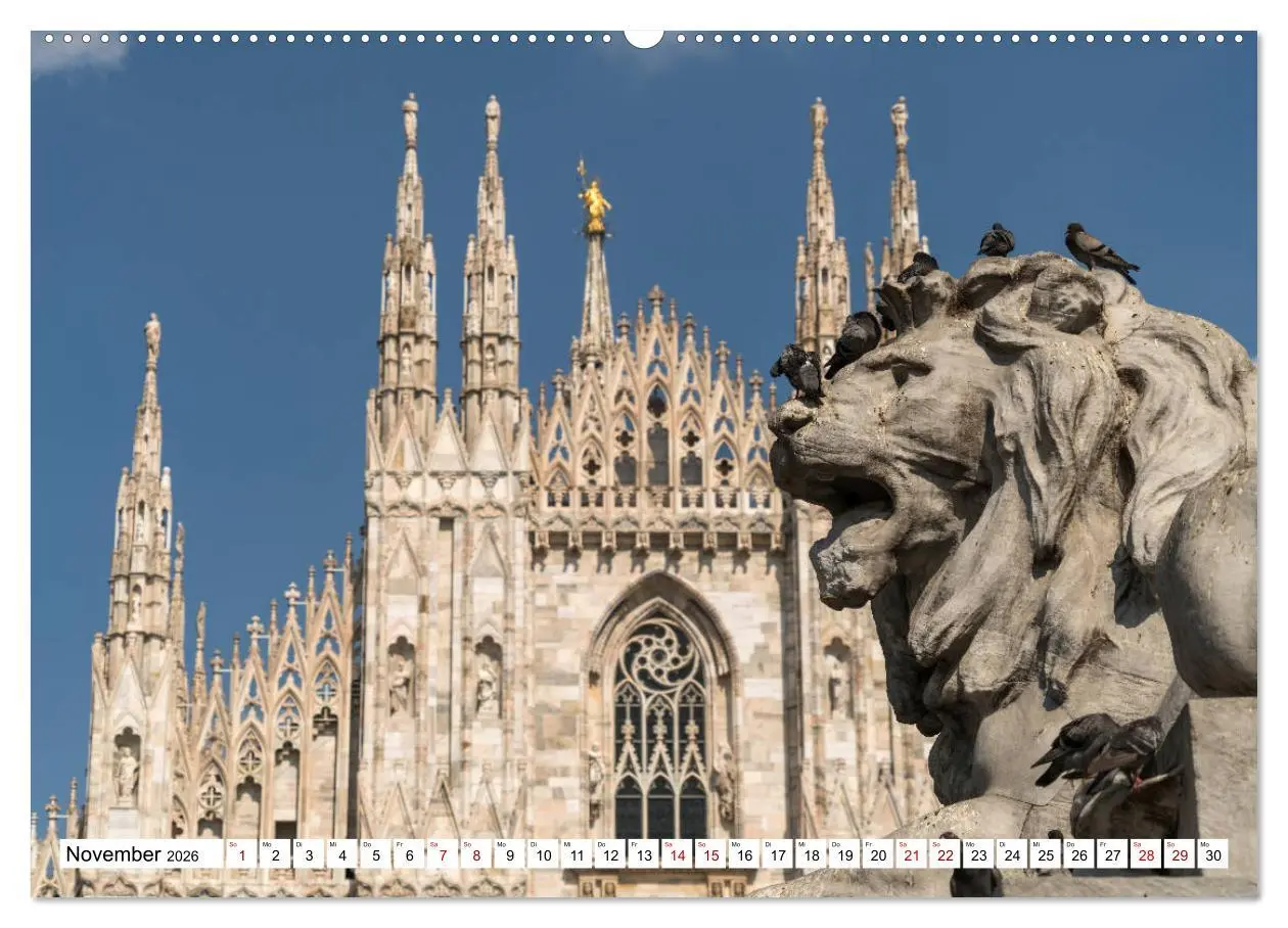 Bild: 9783457920503 | Italien - Mailand (Wandkalender 2026 DIN A2 quer), CALVENDO...