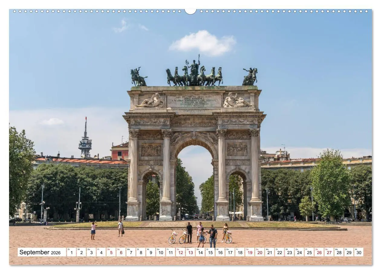 Bild: 9783457920503 | Italien - Mailand (Wandkalender 2026 DIN A2 quer), CALVENDO...