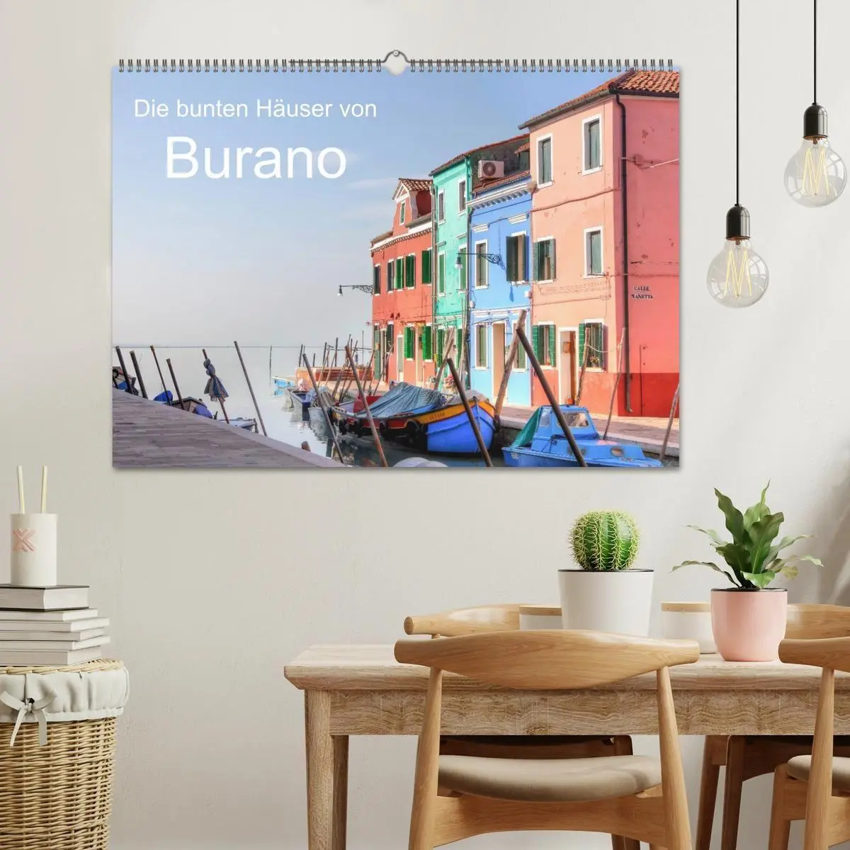 Bild: 9783594230503 | Die bunten Häuser von Burano (Wandkalender 2027 DIN A2 quer),...