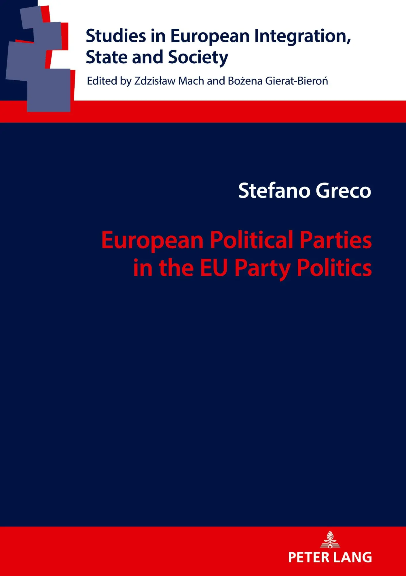 Cover: 9783631920503 | European Political Parties in the EU Party Politics | Stefano Greco