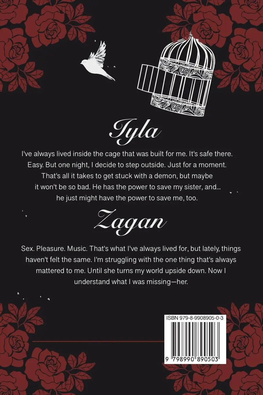 Rückseite: 9798990890503 | The Devil and His Sparrow | Sylver Michaela | Taschenbuch | Englisch