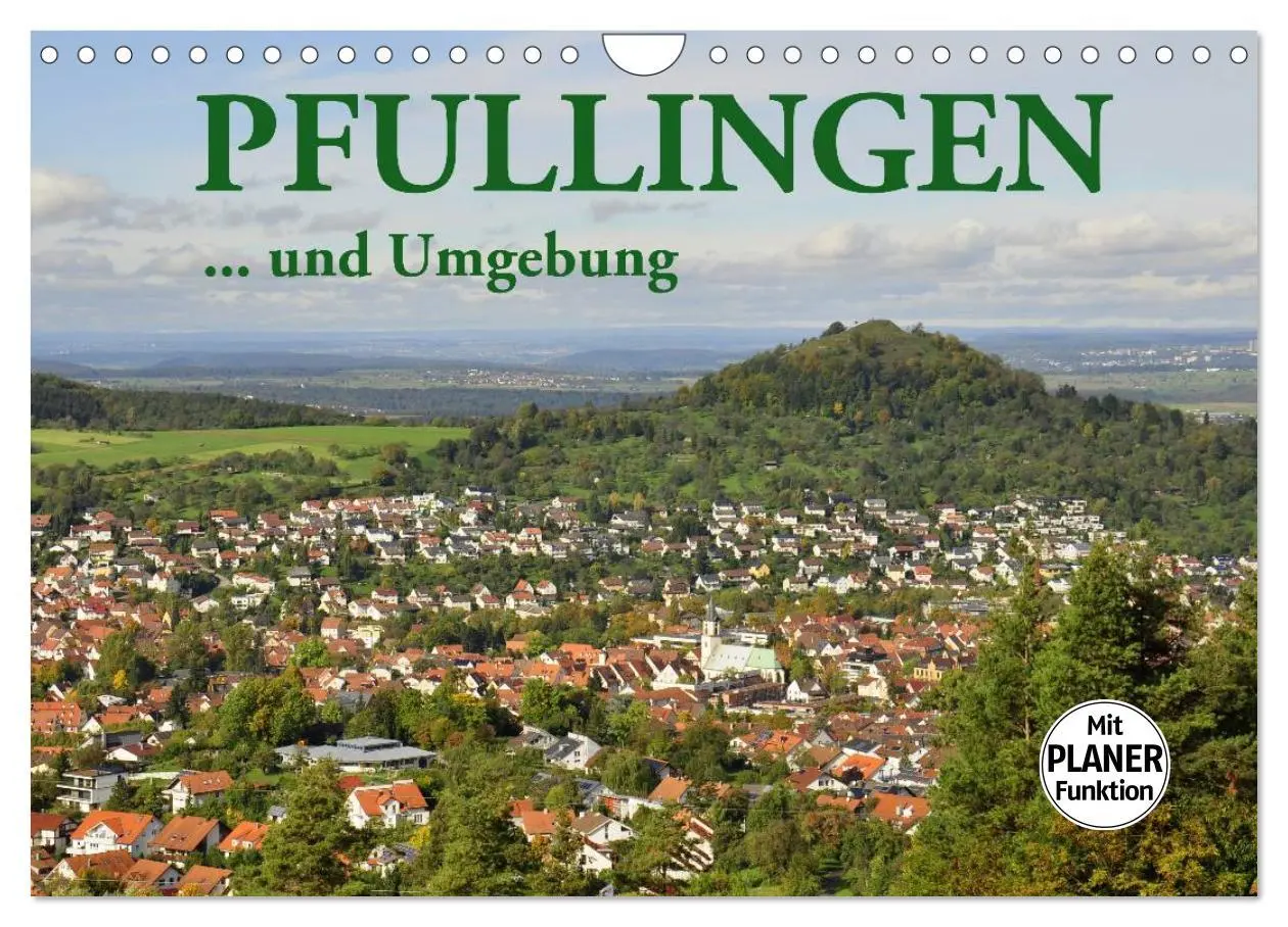 Cover: 9783435440603 | Pfullingen ... und Umgebung (Wandkalender 2025 DIN A4 quer),...