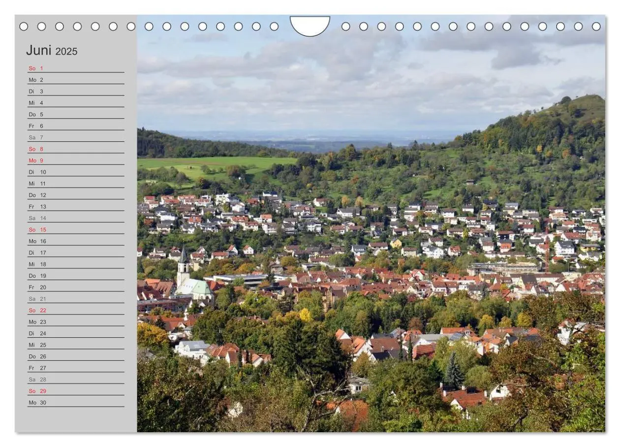 Bild: 9783435440603 | Pfullingen ... und Umgebung (Wandkalender 2025 DIN A4 quer),...