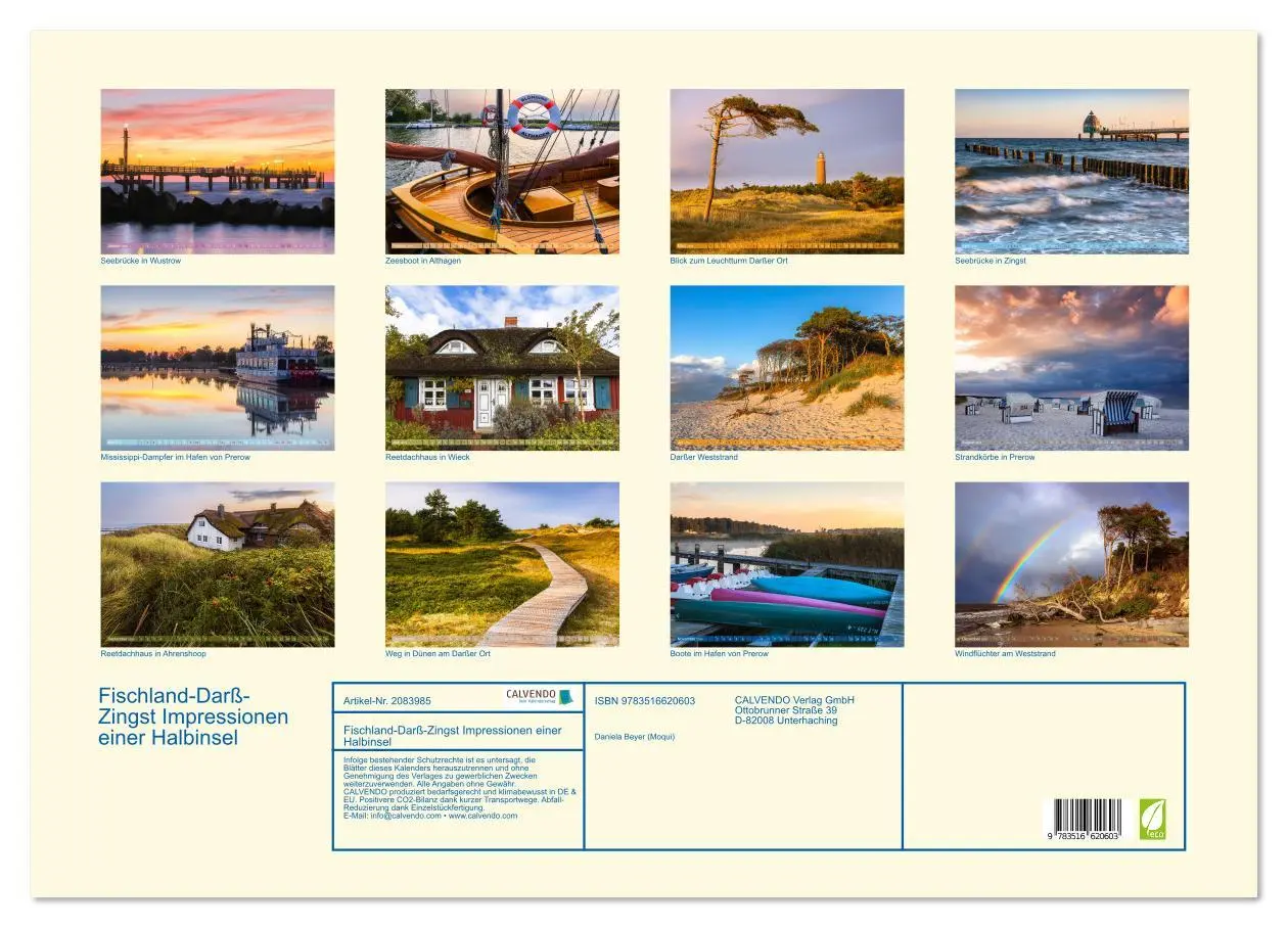 Bild: 9783516620603 | Fischland-Darß-Zingst Impressionen einer Halbinsel (Wandkalender...