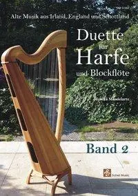 Cover: 9783864110603 | Duette für Harfe und Blockflöte. Bd.2 | Monika Mandelartz | Buch