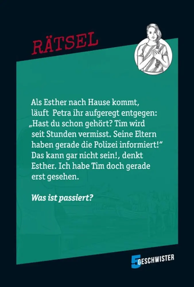 Bild: 4029856840703 | 5 Geschwister Rätselspaß | Tobias Schuffenhauer Tobias Schier | Buch