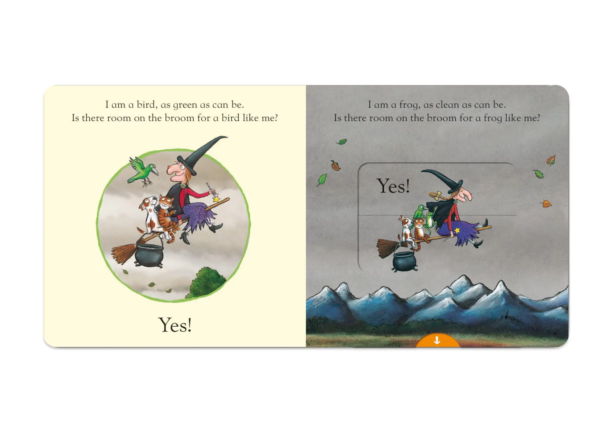 Bild: 9781035050703 | Room on the Broom: A Push, Pull and Slide Book | Julia Donaldson