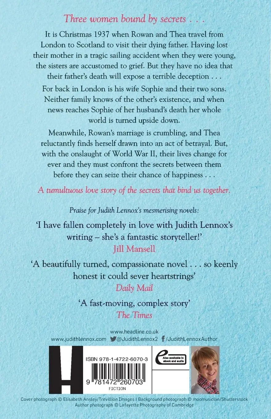 Rückseite: 9781472260703 | The Secrets Between Us | Judith Lennox | Taschenbuch | 448 S. | 2020